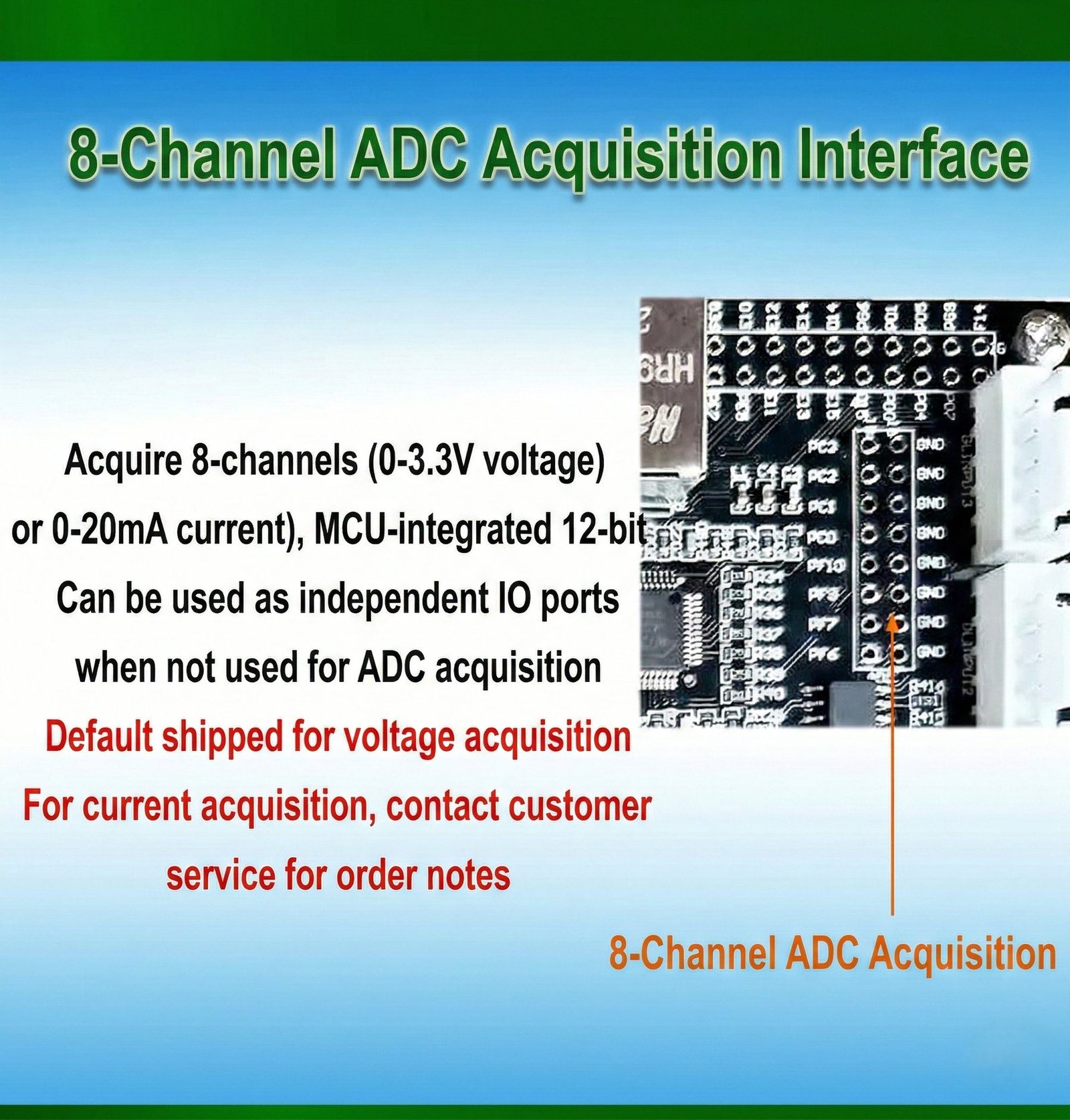 STM32F103ZE board — connector layout and pinout