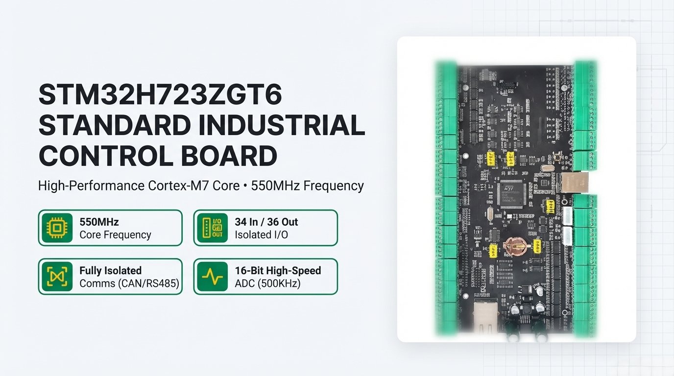 STM32H723 standard industrial control board