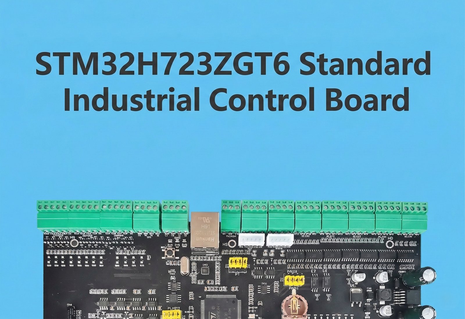 STM32H723 standard board — detail 1