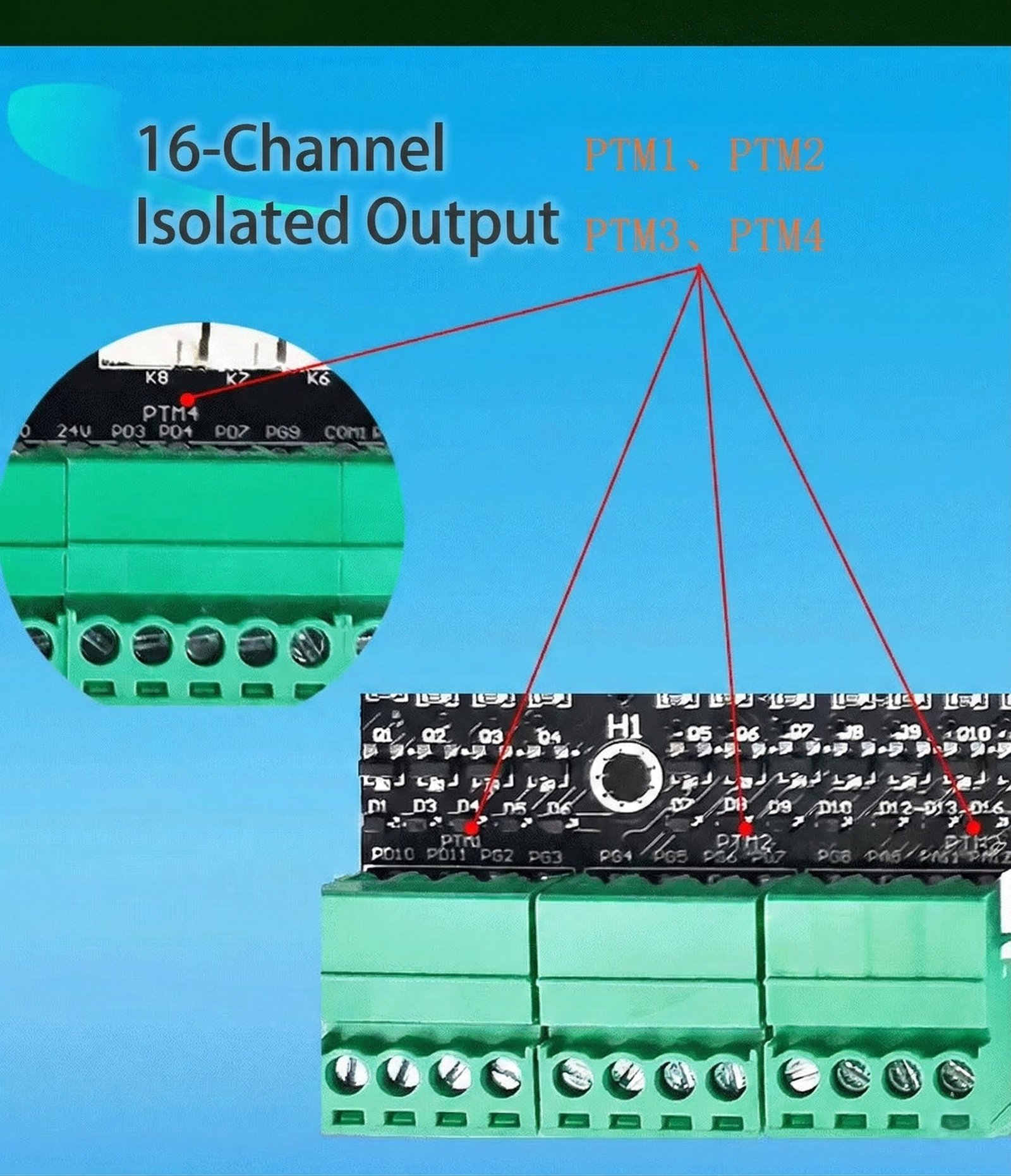 STM32H723 standard board — detail 9