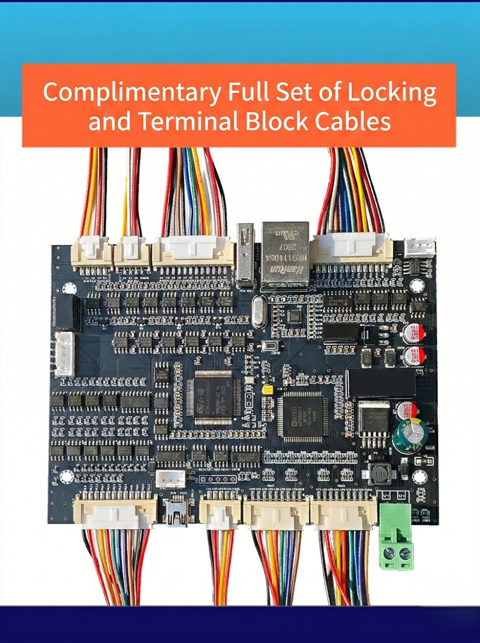 STM32H743VIT6 board — CAN and CANopen interface