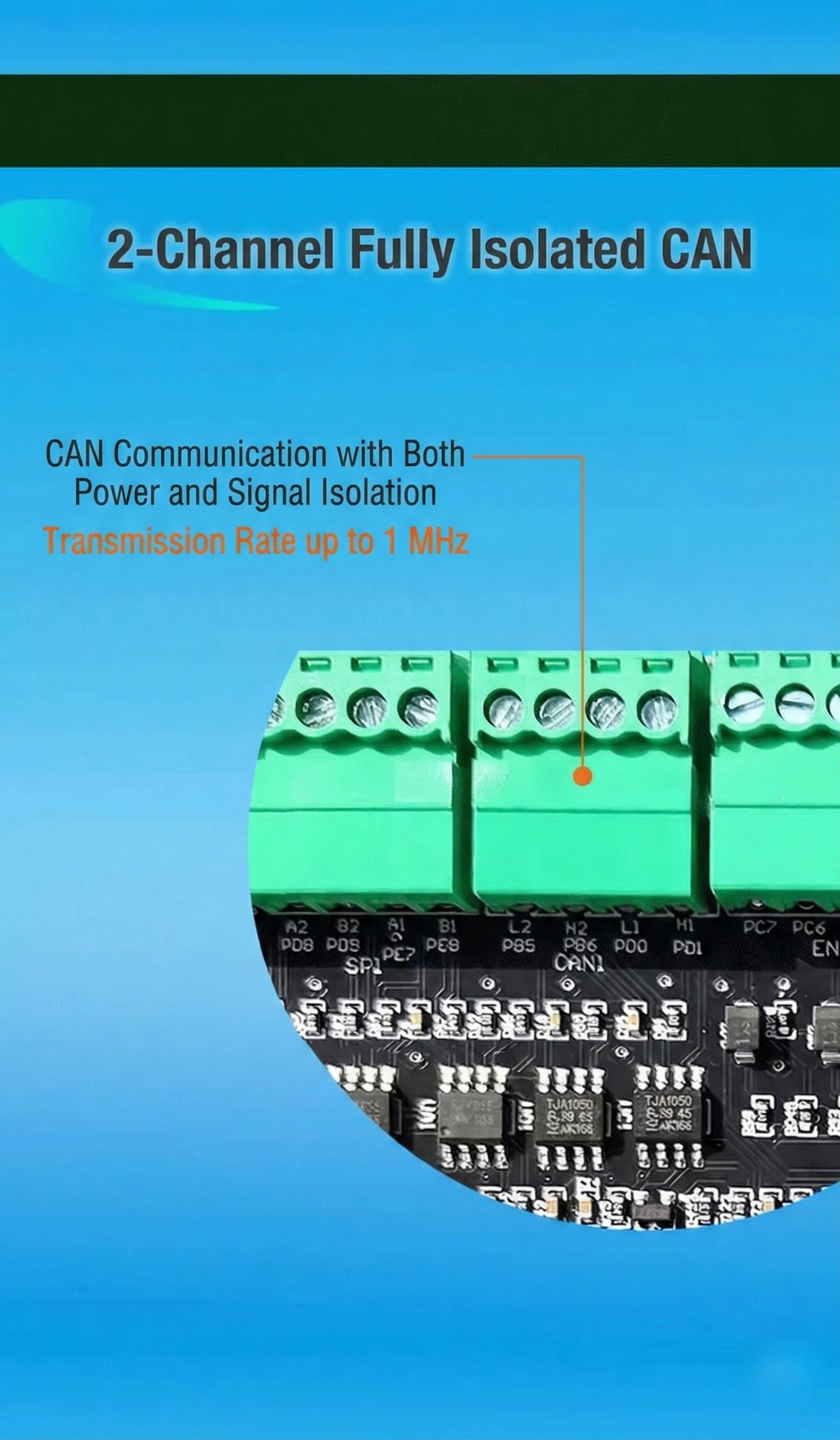 STM32H750 standard board — detail 9